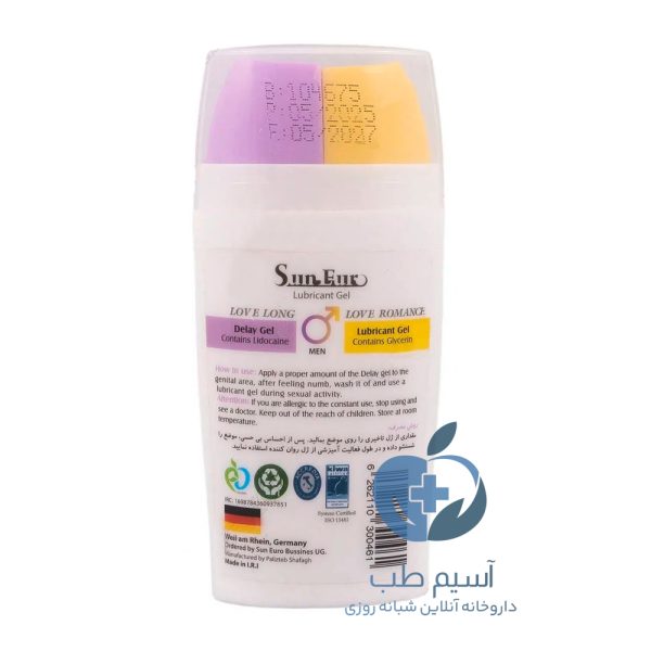 ژل لوبریکانت و تاخیری سان یورو